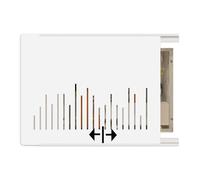 Tapa Cuadro Electrico Cubierta para Caja Interruptores, Cubierta Decorativa Autoadhesiva Caja Medidor Circuito, Cubierta Panel Eléctrico Empuje Y Tracción(WHITE E,W70xH50cm (27.6x19.7in))