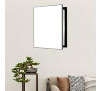 Tapa Cuadro Electrico Cubiertas de Paneles de Interruptores de Colores Sólidos, Arte para Cubrir Paneles Eléctricos, Cubierta de Caja de Interruptores(White,40 x 50cm (15 3/4" x 19 3/4"))