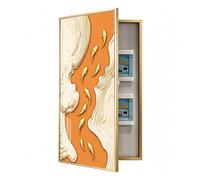 Tapa Cuadro Electrico Decorativo Vertical Grande,Tapa Contador Eléctrico Interior,Cubre Cuadro Electrico,Cubre Contadores De Luz Moderno Para Comedor,Salón,Dormitorio(F-L,60 * 120cm)