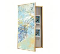Tapa Cuadro Electrico Decorativo Vertical Grande,Tapa Contador Eléctrico Interior,Cubre Cuadro Electrico,Cubre Contadores De Luz Moderno Para Comedor,Salón,Dormitorio(B-L,40 * 80cm)