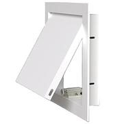 Tapa Cuadro Electrico Metálica para Pladur, Trampilla Pladur de Apertura por Presión, para Cables Cableado y Conductos Fontanería, para Pared y Techo(15x15in/38.1x38.1cm)