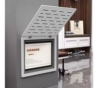 Tapa Cuadro Electrico Tapas Decorativas para Caja de Fusibles para Colgar en La Pared, 20, 30, 45 y 50 cm, Perforadas en PVC, para Caja de Medidor Eléctrico(Style B,35x25cm (13 3/4"x9 7/8"))