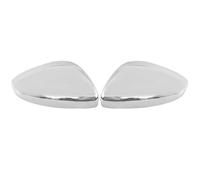 Tapa Cubierta del Espejo Cubierta Espejo Retrovisor Para Puerta Para Peugeot 208 (2008, 2012, 2013, 2014, 2015, 2016-2019), Color Plateado Cromado Coche Carcasa Espejo(2pieces Left Right)