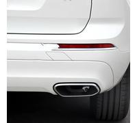 Tapa Cubierta Gancho Remolque Parachoques Trasero para Volvo XC60 2018 2019 2020 2021 31449210 398490342 Gancho Ojo Coche(Blanco Cristal)