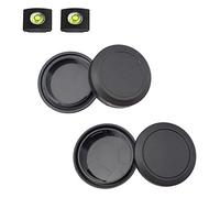 Tapa Cuerpo Frontal y Trasera Lente para Canon EOS R100 R50 R50V R6 Mark III/II/I EOS R5 II/I EOS R EOS RP EOS R3 EOS R7 R8 EOS R10 Más Canon Montura RF Objetivo R-F-5-[2 Unidades]