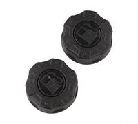Tapa de aceite del tanque de combustible 121-4163 compatible con Toro para cortacésped reciclador, tapa de plástico que proporciona un sellado seguro para mantener la el motor (2 piezas)