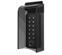 Tapa de acrílico para teclado Nuki | Compatible con Nuki Keypad 2: cubierta acrílica tintada en negro, protector de lluvia, para dispositivos de hasta 16,5 x 7,5