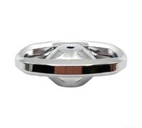Tapa de agarre de carrete de pesca para Daiwa para Lt Series Fuego para Regal Alphas Sv cubierta lateral de metal gris pieza de repuesto para fijar perilla de mango suelto (1 pieza plateada)