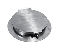 Tapa de Alcantarilla Redonda con Cerradura, Tapas de Alcantarilla Redondas, Apta para Uso Interior y Exterior, Zonas Verdes y Patios(60 cm/24 in)