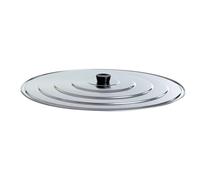 Tapa De Aluminio Ø 28 Cm Con Dispositivo De Vapor, Para Sartenes Hasta Ø 36 Cm