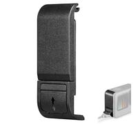 Tapa de Batería Compatible con GoPro Hero 13 12 11 10 9, Anti-Polvo Tapa Lateral Puerta Lateral Cubierta de Batería de Repuesto Extraíble con Puerto Tipo C Accesorio Compatible con GoPro, Negro, 1 Uds