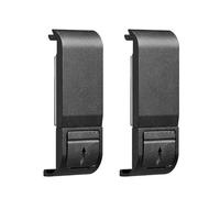 Tapa De Batería con Tapa Portátil, Compatible con GoPro Hero, 13 12 11 10 9, Tapa De Batería Extraíble Negra, Puerto De Carga Tipo C, Funda Lateral(2pcs)
