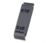 Tapa de batería de aleación de aluminio para Insta360 Pro 2, robusta cubierta de batería de repuesto en negro, compacta 3 x 3 x 1 cm, protección contra el polvo y los arañazos para grabaciones al aire