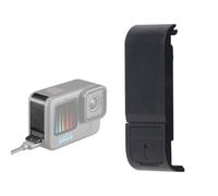 Tapa de batería para GoPro Hero 12/11/10/9 Negro, puerta lateral impermeable polvo tapa compartimento batería, carga sin quitar la tapa, accesorio pieza reparación para GoPro Hero