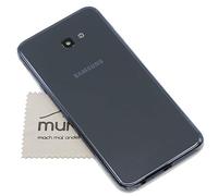 Tapa de batería para Samsung Original para amsung Galaxy J4 Plus J415F Negro con mungoo Pantalla paño de Limpieza