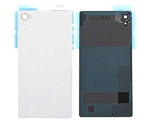 Tapa DE BATERIA para Sony Xperia Z4, Z3 Plus, Z3+, Trasera Cristal, Color Blanco