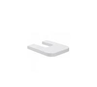 Tapa de bidé en duroplast con acabado blanco o negro para baño elegante ADVANCE de Unisan - Negro