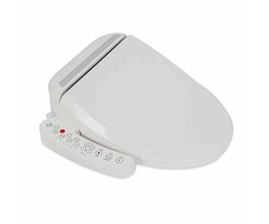 Tapa de bidet inteligente - Eléctrica - Picante e inteligente - Con boquilla - Inodoro japonés - Con sistema de cierre automático - Presión de agua ajustable