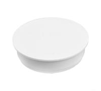 Tapa de bloqueo interno de PVC, cubierta protectora de tubería de alcantarillado, tapa de drenaje de fontanería, enchufe impermeable para el hogar, baño, cocina, sistema de tuberías, blanco (50 mm)
