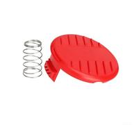 Tapa de bobina compatible con los modelos CRAFTSMAN WEEDWACKER CMCST910 y CMZST0803, soporte de retención de línea de resistencia ABS