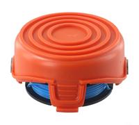 Tapa de bobina de grado profesional y reemplazo de línea para Black & Decker GL660 GL315 GL655 GL656 Línea de carrete de recortadora de cuerdas con tapa