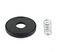 Tapa de bobina para recortadora de cuerda, tapa de carrete de repuesto y resorte para CT 36/30 Li E, para AGILLO 36/255 BL, SOLO, cubierta de cabezal de recortadora de plástico 97,2 x 28,7 mm