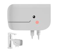 Tapa de boca de baño de silicona - protección de seguridad para grifo de bebé, funda protectora linda y divertida, accesorio de baño suave | Tapa de grifo para, dou