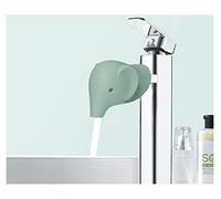 Tapa de boca de bañopara Bañera Baño Seguridad Bebé Protección del Grifo de Silicona Hippo (Gris)