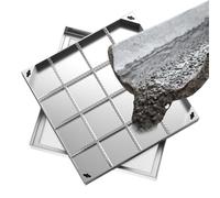 Tapa de boca Recu personalizable y tapa de tanque séptico de hormigón e 30 de 70 cm con gancho, perfecta para aberturas de 300 x 380 mm, resistente acceso du.