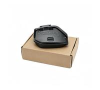 Tapa de Bolsa Lateral Impermeable para Moto para Yam@&aha N-MAX 155 2025-2026 Funda Impermeable con Bolsillo Lateral para La Tapa De Caja Herramientas(Matte Black)