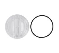 Tapa de Bomba de Piscina, Cubierta de Repuesto Roscada para Super II 2 | Material de PVC duradero Instalación sencilla sin herramientas Sello hermético con junta de goma