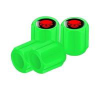 Tapa de Boquilla de Aire para automóvil - Tapa de válvula de neumático | de vástago integradas a Prueba de Fugas: Accesorio automotriz Luminoso y Duradero de ABS para Camiones, SUV, Motocicletas