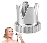 Tapa de boquilla para aerógrafo, cubierta para punta de pulverización, accesorios de repuesto, tapa de boquilla de piezas de lasiteis, práctica protección, para que puedas disfrutar con cada