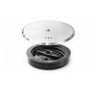 Tapa de Bote Sifónico con Válvula de Aireación Horizontal - Antiolores y Antirruidos - Ideal para Instalaciones de Baja Cota y Reformas - Acero Inoxidable