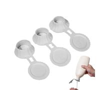 Tapa De Botella Al Revés, La Tapa De Vaciado De La Botella, 3 Paquete De Dispensador De Champú Invertido, De Champú, Gadget De Vaciado De Gel De Ducha, Herramienta De A Prueba De