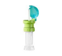 Tapa de botella de agua 2 en 1 | Twist-On Leak-Proof Universal Bottle Lid With Built-in Straw Child Anti-Choke Drinking Spout Portable PP Silicona B'ottle Top Adapter For Juice Soda Milk Travel