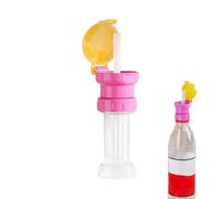 Tapa de botella de bebida de recuperación para niños | Solución universal a prueba de fugas - Vaso de agua Capas de pajitas - para viajes Camping Exterior Interior Hogar Auto Senderismo Parque