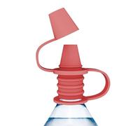Tapa de botellas de silicona, adaptador de boquilla antiderrame | Tapón de botella de agua con fuerte sellado | Adaptador de boquilla sin arañazos para viajes al aire libre