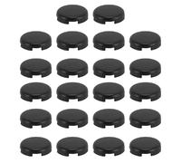 Tapa de Botón de Teclado de Juego, Tapa de Interruptor para Rocker Ttc, Gorra de Teclado para Rocker Al Aire Libre, Biométrica, 18 Uds. (Negro Mate)