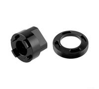 Tapa de brazo de manivela compacta y herramienta de extracción para cigüeñales DUB BB30 para SRAM para NX para GX 25 mm requiere llave (negro)