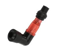 Tapa de bujía de motocicleta - Cubierta de maletero de bujía flash, diseño de cambio de color transparente ABS, instalación fácil y duradera | Tapa intermitente para motocicleta, accesorios para carre