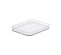 Tapa de Caja de Almacenamiento - SMARTSTORE - Compacto S - Transparente - Plástico Sin BPA - Apilable