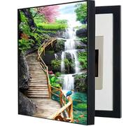 Tapa de caja de fusibles, medidor eléctrico, pintura decorativa, arte de pared for sala de estar, póster mural con marco de fotos(E,60x80cm)