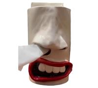 Tapa De Caja De Pañuelos - Dispensador De Servilletas Fantasía 12,5 X 8 X 8 Cm, Contenedor De Pañuelos Creativo | Maletín De Almacenamiento Humorístico Para Decoración Del Hogar Accesorio De Ta