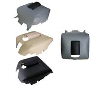 Tapa de caja de reposabrazos para Chevrolet para Silverado 2014 a 2018 y compatible con GMC para Sierra 1500 2500 2500HD 3500 pieza de consola de asiento de banco (gris oscuro)