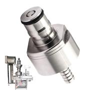 Tapa de carbonatación - Accesorio de llenado a presión de acero inoxidable | Cerveza casera, refrescos, jugos, tapa de carbonatador de agua | Tapa de botella reutilizable para preparación de cocina