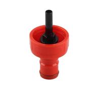 Tapa de carbonatación G1/4, tipo bloqueo de bola, carbonatador ABS ligero para botellas de refresco PET, diseño a prueba de fugas