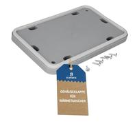 Tapa de carcasa para intercambiadores de calor como Bosch 00646776 en secadora