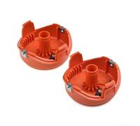 Tapa de carrete de recortadora de cuerda para Black & Decker GL315 GL350 GL650 GL670, pieza de repuesto de cubierta de línea de comedor de hierba, carcasa de carrete de cierre rápido, paquete de 2