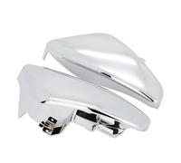 Tapa de celda de batería, Compatible Con Suzuki Bulevar M109R Intruder M1800R VZR1800 Boss 2006-2022 Cubierta De Carenado De Batería Del Lado Izquierdo Y Derecho De La Motocicleta(Chrome)
